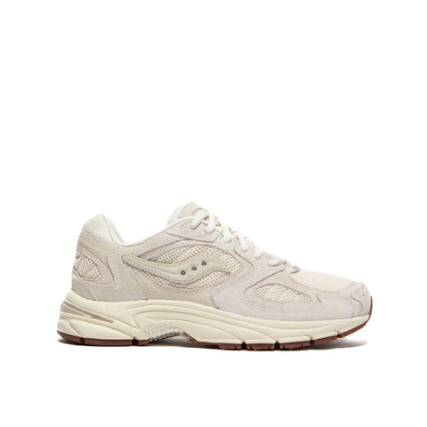 GRID JAZZ 9 IVORY SNEAKERS UNISEX IN PELLE