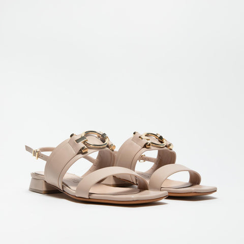 5312 NUDE SANDALO DONNA IN SIMILPELLE