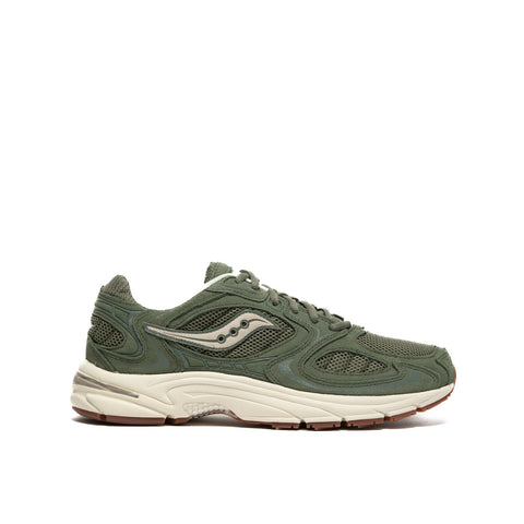 GRID JAZZ 9 OLIVE SNEAKERS UNISEX IN PELLE