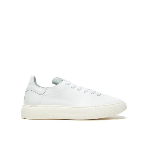752-D BIANCO SNEAKERS DONNA IN PELLE