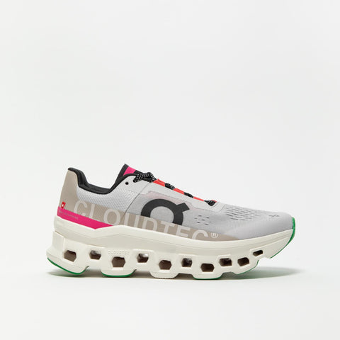 CLOUDMONSTER SILVER IVORY SNEAKERS DONNA IN TESSUTO