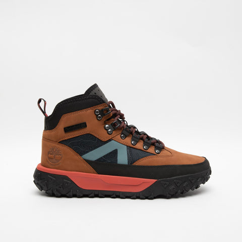 GREENSSTRIDE MOTION 6 BROWN STIVALETTO UOMO IN PELLE