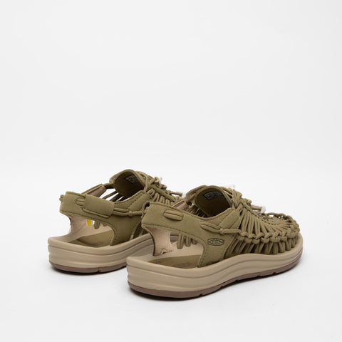 UNEEK SANDALO VERDE DONNA IN TESSUTO