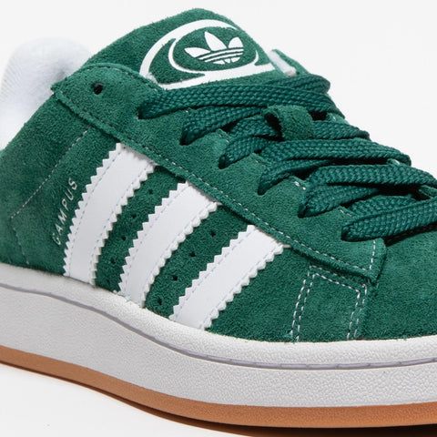 CAMPUS 00S DRKGRN/FTWWHT/OWHITE SNEAKERS UNISEX IN PELLE