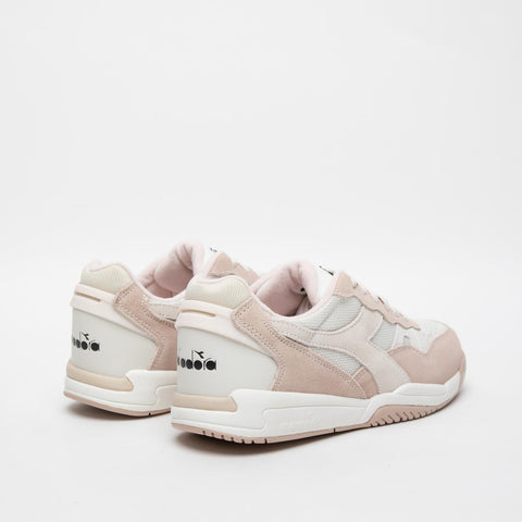 WINNER CREAMY WN ROSA/BEIGE SNEAKERS DONNA IN PELLE E TESSUTO