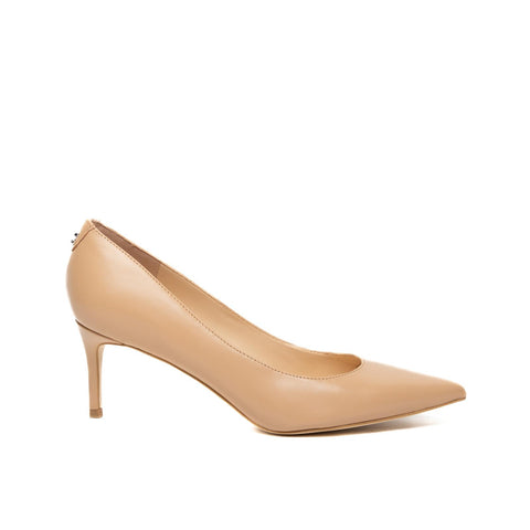 DECOLLETE BEIGE DONNA IN PELLE