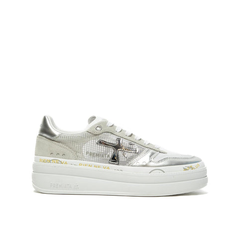 MICOL ARGENTO SNEAKERS DONNA IN PELLE