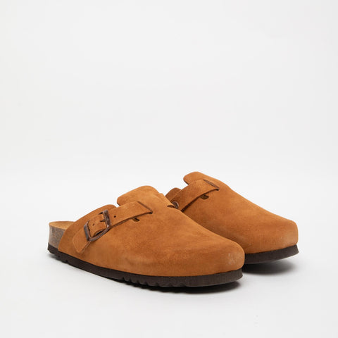 FEA BROWN SABOT DONNA IN PELLE