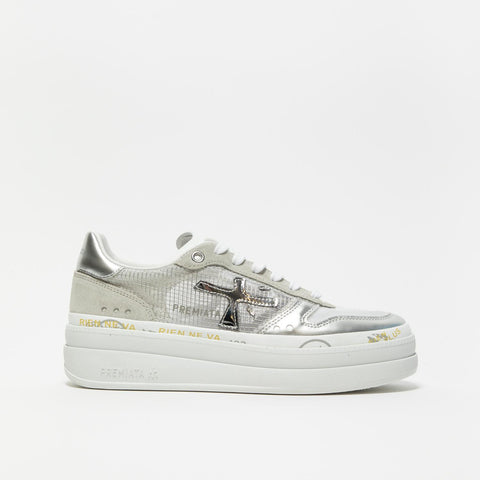 MICOL ARGENTO SNEAKERS DONNA IN PELLE
