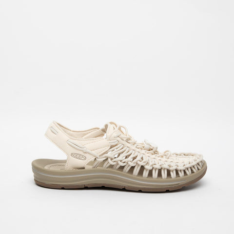 UNEEK SANDALO CREMA DONNA IN TESSUTO