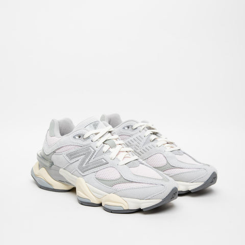 U9060SFB GRIGIO/ROSA SNEAKERS DONNA IN PELLE E TESSUTO