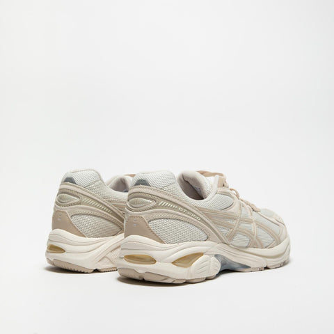 GT-2160 CREAM FEATHER GREY SNEAKERS UOMO IN PELLE