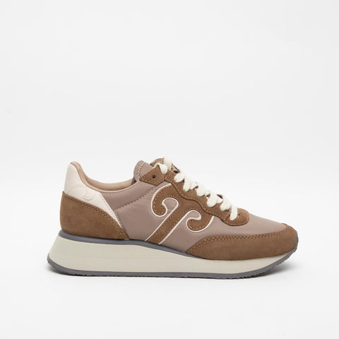 MASTER M522 BROWN SNEAKERS DONNA IN PELLE