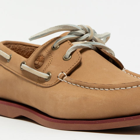 CLASSIC BOAT MEDIUM BEIGE MOCASSINO DONNA IN PELLE
