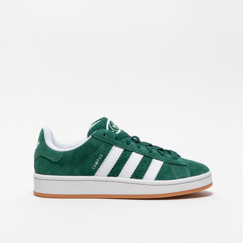 CAMPUS 00S DRKGRN/FTWWHT/OWHITE SNEAKERS UNISEX IN PELLE