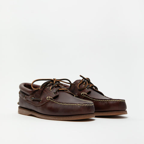 CLASSIC BOAT BROWN MOCASSINO UOMO IN PELLE