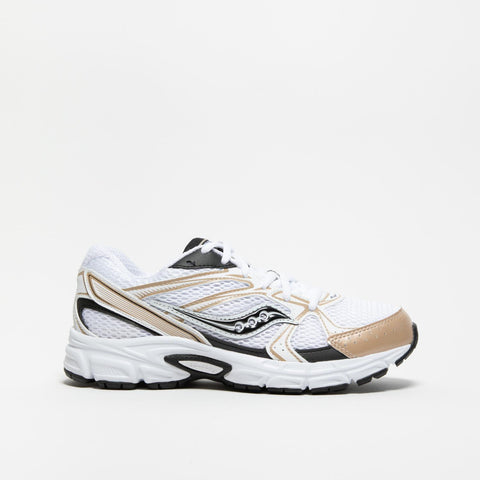 RIDE MILLENNIUM WHT GOLD BLACK SNEAKERS DONNA IN TESSUTO