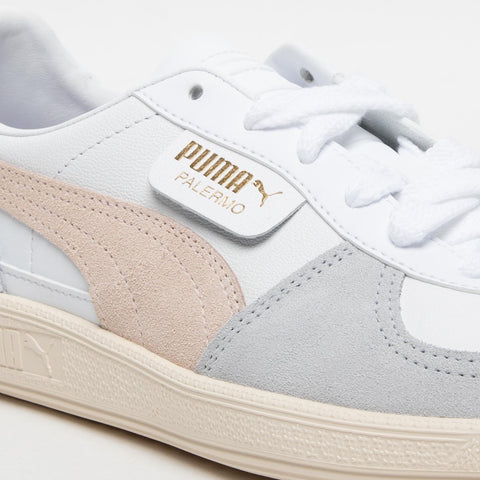 PALERMO LTH BIANCO/ROSA SNEAKERS DONNA IN PELLE