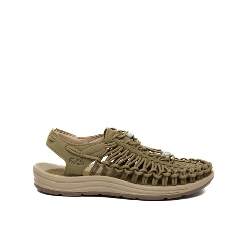 UNEEK SANDALO VERDE DONNA IN TESSUTO