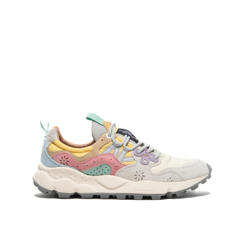 YAMANO 3 ROSE SNEAKERS DONNA IN PELLE
