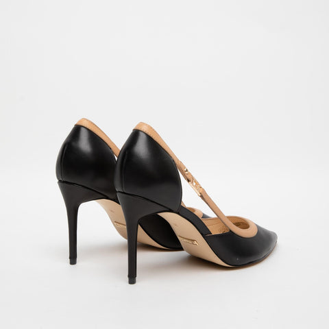 DECOLETTE BLACK DONNA IN PELLE