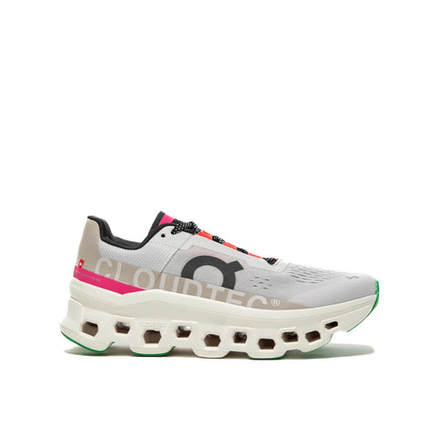 CLOUDMONSTER SILVER IVORY SNEAKERS DONNA IN TESSUTO