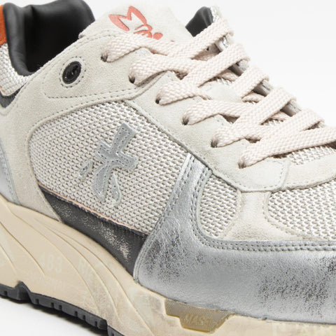 MASE SILVER 6876 SNEAKERS UOMO IN PELLE