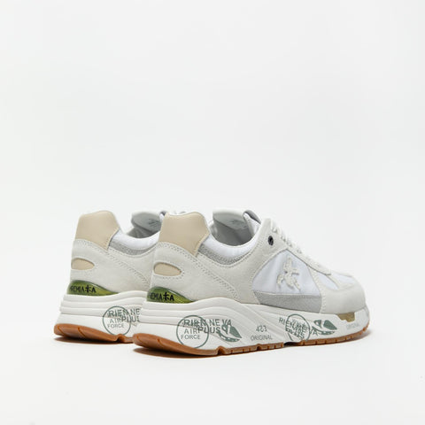 MASED BIANCO SNEAKERS DONNA IN PELLE