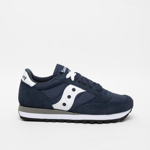 JAZZ ORIGINAL BLU SNEAKERS UNISEX IN PELLE E TESSUTO