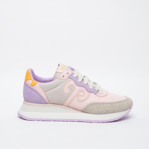MASTER ROSA SNEAKERS DONNA IN PELLE E NYLON