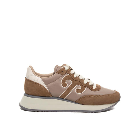 MASTER M522 BROWN SNEAKERS DONNA IN PELLE