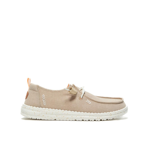 WENDY CHAMBRAY TAN SNEAKERS DONNA IN TESSUTO