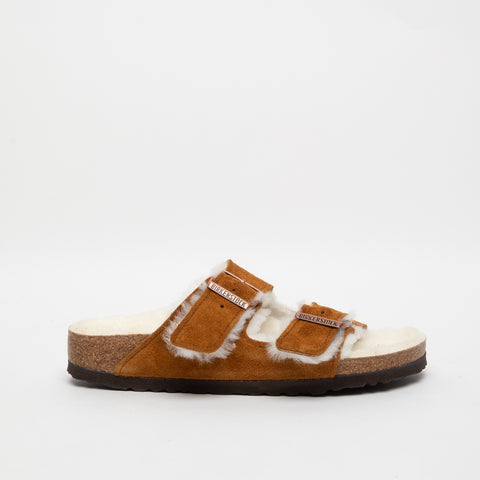 BIRKENSTOCK ARIZONA SHEARLING MINK1001135CUOIO