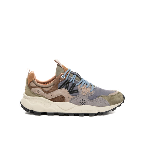 FLOWER MOUNTAIN YAMANO 3 MILITARE-GREY-LIGHT BROWN2017816011F84BLU