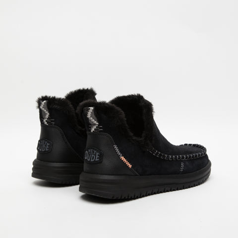 HEY DUDE CAMDEN SUEDE BLACK42028-060NERO