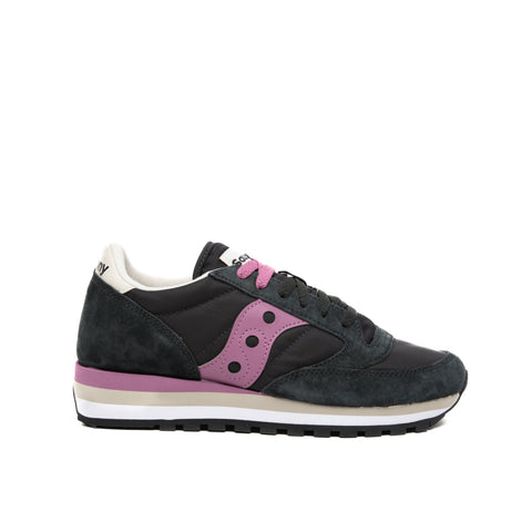 SAUCONY JAZZ TRIPLE BLACK PURPLES60530-48NERO