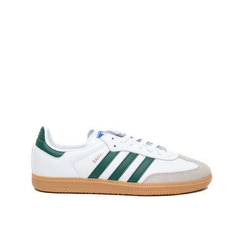 SAMBA OG BIANCO/VERDE SNEAKERS UNISEX IN PELLE E SIMILPELLE