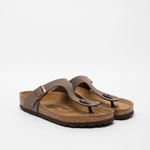 GIZEH MOCCA UNISEX FLIP FLOPS IN BIRKO-FLOR