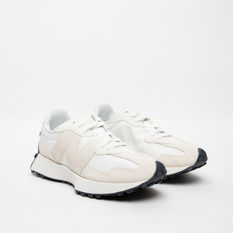 WS327MF CREAM WOMEN'S SNEAKERS IN LEATHER AND FABRIC