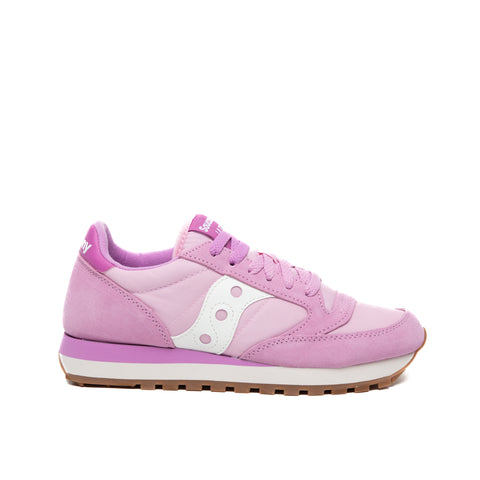 JAZZ ORIGINAL PINK WOMEN'S SNEAKERS IN LEATHER AND FABRIC