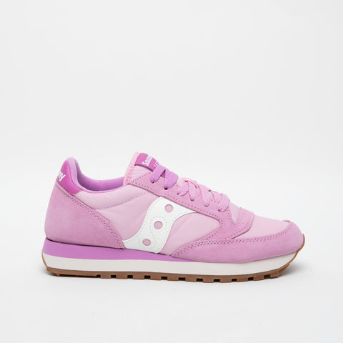 JAZZ ORIGINAL PINK WOMEN'S SNEAKERS IN LEATHER AND FABRIC