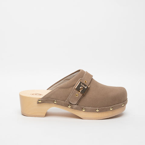 PESCURA CLOG 50 BEIGE SABOT DONNA IN PELLE