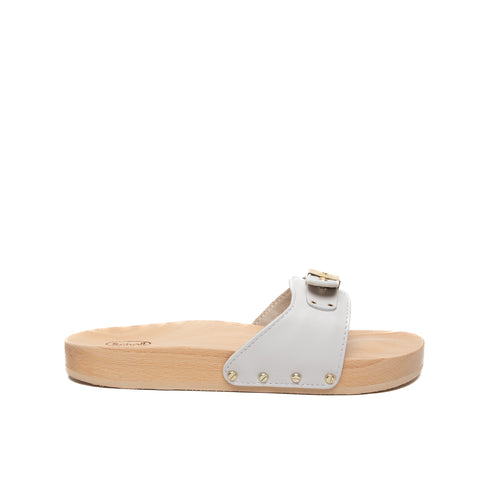 PESCURA FLAT BIANCO SNEAKERS DONNA IN PELLE