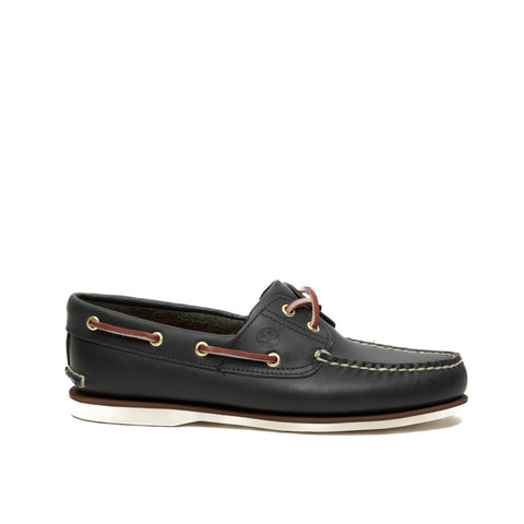 CLASSIC BOAT BLUE MEN'S LEATHER MOCCASIN
