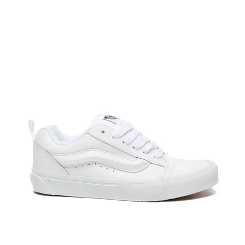 KNU SKOOL TRUE WHITE WOMEN'S LEATHER SNEAKERS