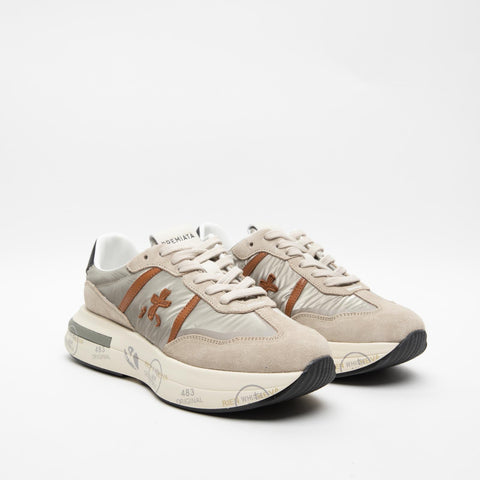 CASSIE TAUPE 6470 SNEAKERS DONNA IN PELLE