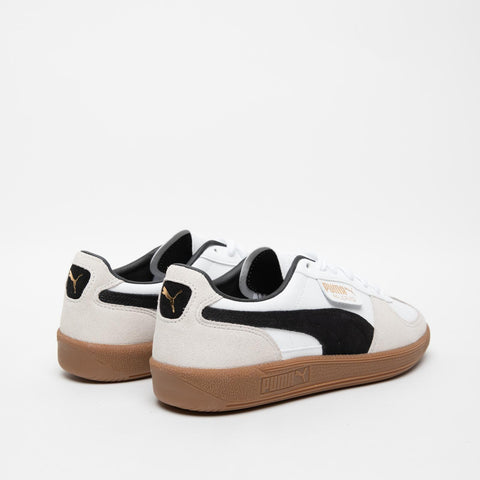 PALERMO LTH BIANCO/NERO SNEAKERS UNISEX IN PELLE