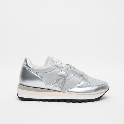 JAZZ TRIPLE SILVER SNEAKERS DONNA