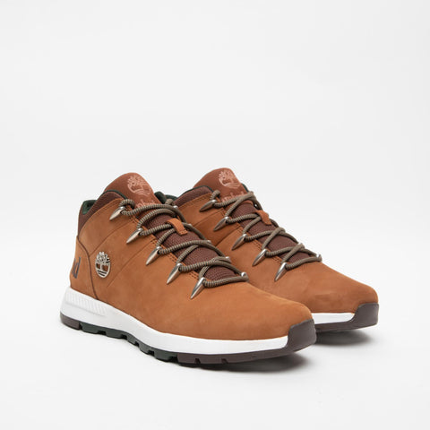 SPRINT TREKKER BROWN STIVALETTO UOMO IN PELLE