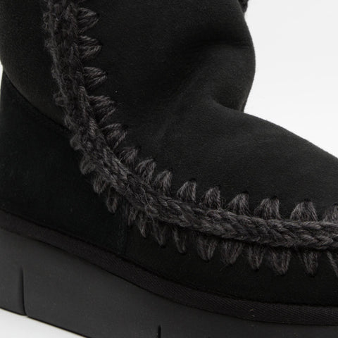 ESKIMO 18 BOUNCE BLACK STIVALETTO DONNA IN PELLE